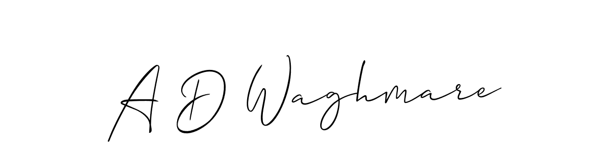 Make a short A D Waghmare signature style. Manage your documents anywhere anytime using Allison_Script. Create and add eSignatures, submit forms, share and send files easily. A D Waghmare signature style 2 images and pictures png