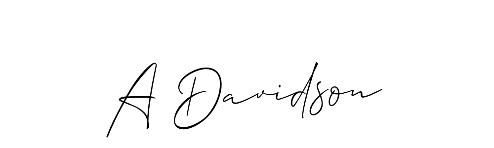 Check out images of Autograph of A Davidson name. Actor A Davidson Signature Style. Allison_Script is a professional sign style online. A Davidson signature style 2 images and pictures png