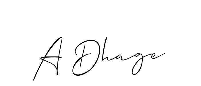 You can use this online signature creator to create a handwritten signature for the name A Dhage. This is the best online autograph maker. A Dhage signature style 2 images and pictures png