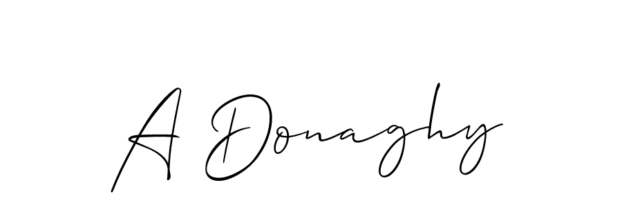 Also You can easily find your signature by using the search form. We will create A Donaghy name handwritten signature images for you free of cost using Allison_Script sign style. A Donaghy signature style 2 images and pictures png