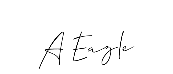 This is the best signature style for the A Eagle name. Also you like these signature font (Allison_Script). Mix name signature. A Eagle signature style 2 images and pictures png