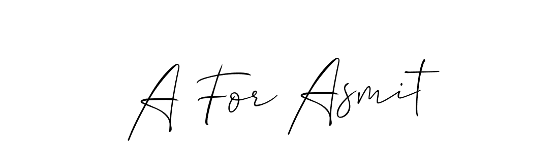 A For Asmit stylish signature style. Best Handwritten Sign (Allison_Script) for my name. Handwritten Signature Collection Ideas for my name A For Asmit. A For Asmit signature style 2 images and pictures png