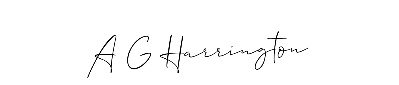 Once you've used our free online signature maker to create your best signature Allison_Script style, it's time to enjoy all of the benefits that A G Harrington name signing documents. A G Harrington signature style 2 images and pictures png