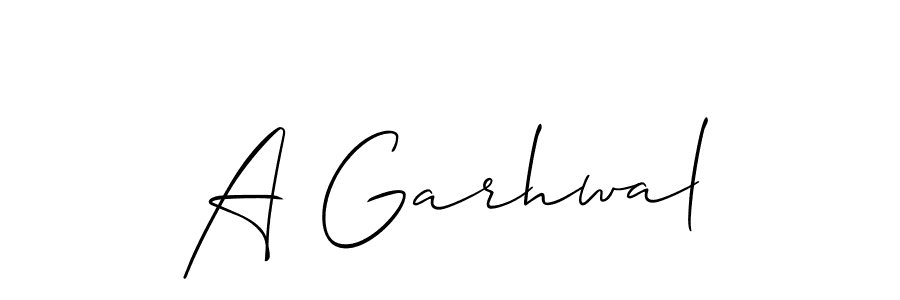 Make a beautiful signature design for name A Garhwal. Use this online signature maker to create a handwritten signature for free. A Garhwal signature style 2 images and pictures png