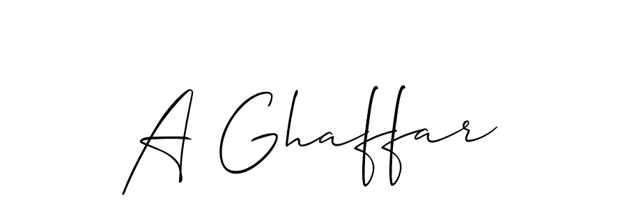 Once you've used our free online signature maker to create your best signature Allison_Script style, it's time to enjoy all of the benefits that A Ghaffar name signing documents. A Ghaffar signature style 2 images and pictures png