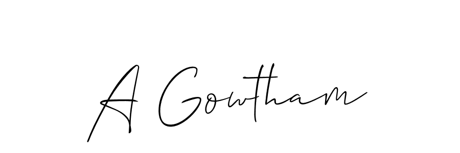 This is the best signature style for the A Gowtham name. Also you like these signature font (Allison_Script). Mix name signature. A Gowtham signature style 2 images and pictures png