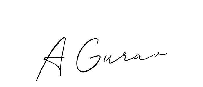 Make a short A Gurav signature style. Manage your documents anywhere anytime using Allison_Script. Create and add eSignatures, submit forms, share and send files easily. A Gurav signature style 2 images and pictures png