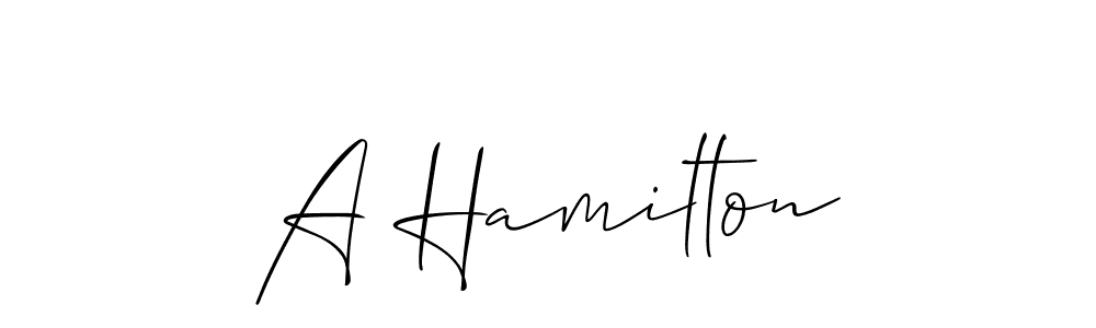 How to Draw A Hamilton signature style? Allison_Script is a latest design signature styles for name A Hamilton. A Hamilton signature style 2 images and pictures png