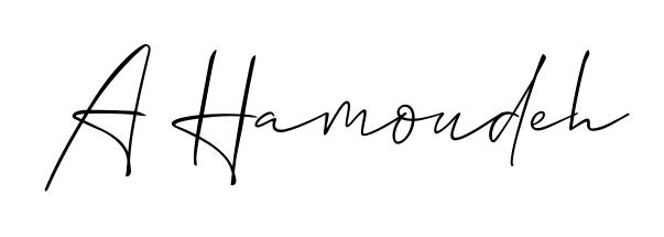 The Allison_Script font transforms the name A Hamoudeh into an executive sign with sharp precision and distinguished character. A Hamoudeh signature style 2 images and pictures png