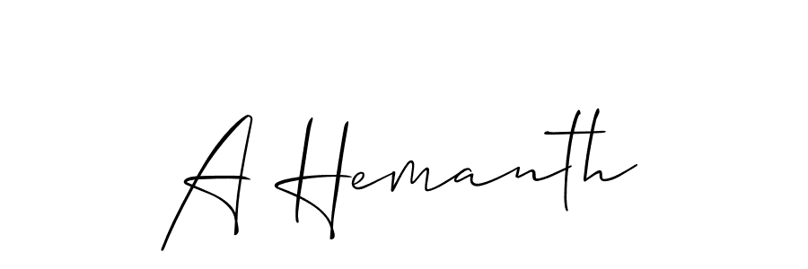 Also You can easily find your signature by using the search form. We will create A Hemanth name handwritten signature images for you free of cost using Allison_Script sign style. A Hemanth signature style 2 images and pictures png