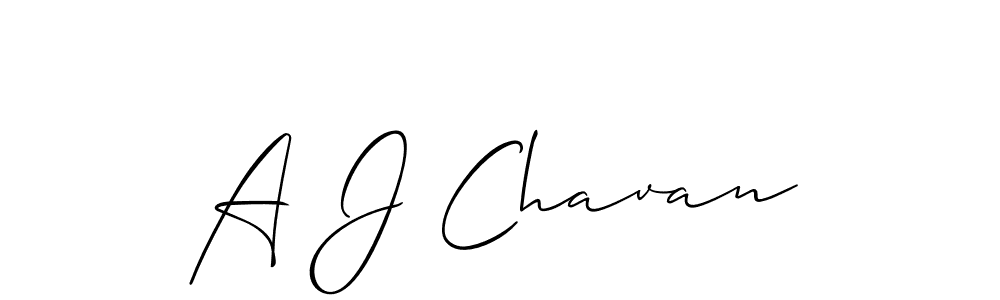 How to Draw A J Chavan signature style? Allison_Script is a latest design signature styles for name A J Chavan. A J Chavan signature style 2 images and pictures png