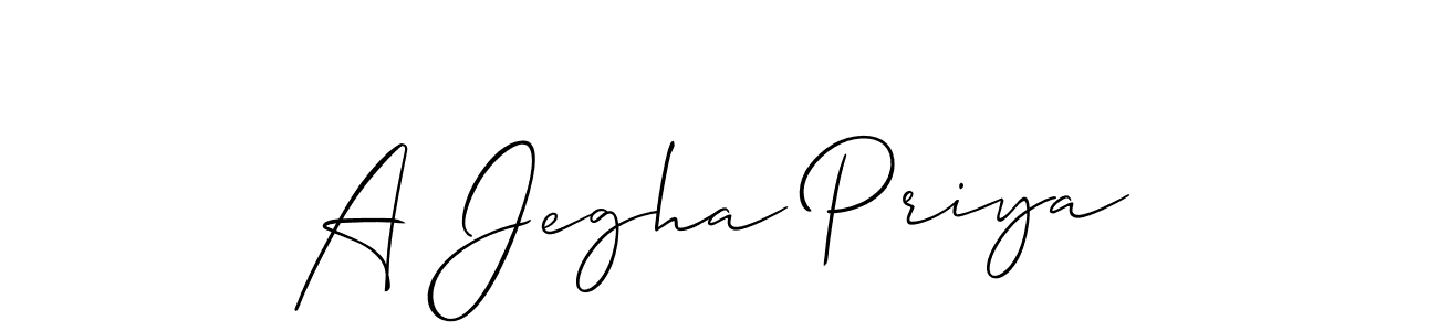 How to make A Jegha Priya signature? Allison_Script is a professional autograph style. Create handwritten signature for A Jegha Priya name. A Jegha Priya signature style 2 images and pictures png