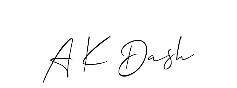 Here are the top 10 professional signature styles for the name A K Dash. These are the best autograph styles you can use for your name. A K Dash signature style 2 images and pictures png