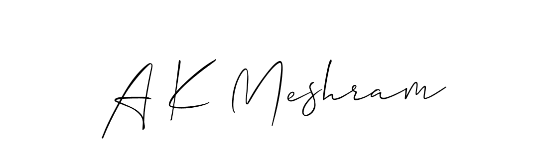 Here are the top 10 professional signature styles for the name A K Meshram. These are the best autograph styles you can use for your name. A K Meshram signature style 2 images and pictures png