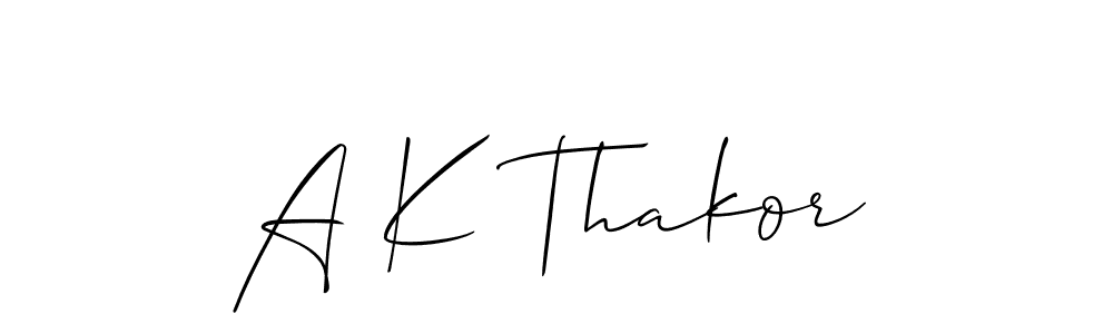 This is the best signature style for the A K Thakor name. Also you like these signature font (Allison_Script). Mix name signature. A K Thakor signature style 2 images and pictures png