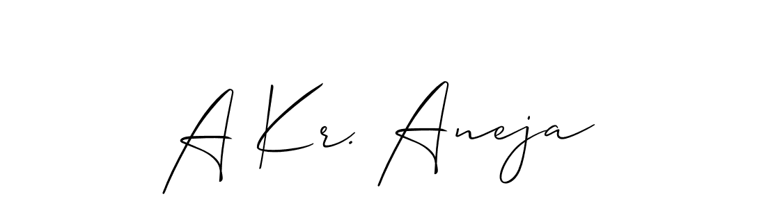 See photos of A Kr. Aneja official signature by Spectra . Check more albums & portfolios. Read reviews & check more about Allison_Script font. A Kr. Aneja signature style 2 images and pictures png