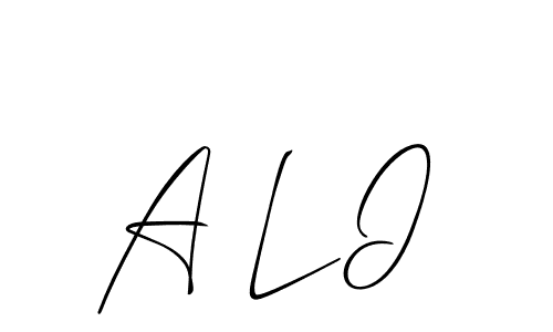 Check out images of Autograph of A L I name. Actor A L I Signature Style. Allison_Script is a professional sign style online. A L I signature style 2 images and pictures png