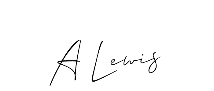 How to Draw A Lewis signature style? Allison_Script is a latest design signature styles for name A Lewis. A Lewis signature style 2 images and pictures png