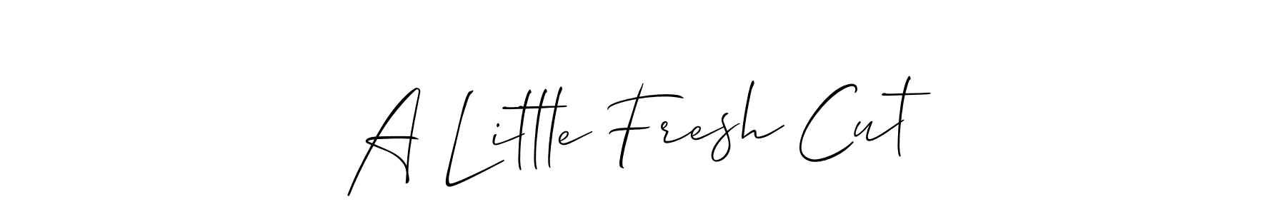 Here are the top 10 professional signature styles for the name A Little Fresh Cut. These are the best autograph styles you can use for your name. A Little Fresh Cut signature style 2 images and pictures png