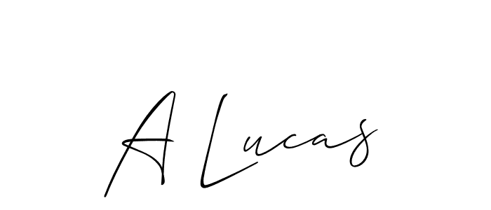 Once you've used our free online signature maker to create your best signature Allison_Script style, it's time to enjoy all of the benefits that A Lucas name signing documents. A Lucas signature style 2 images and pictures png