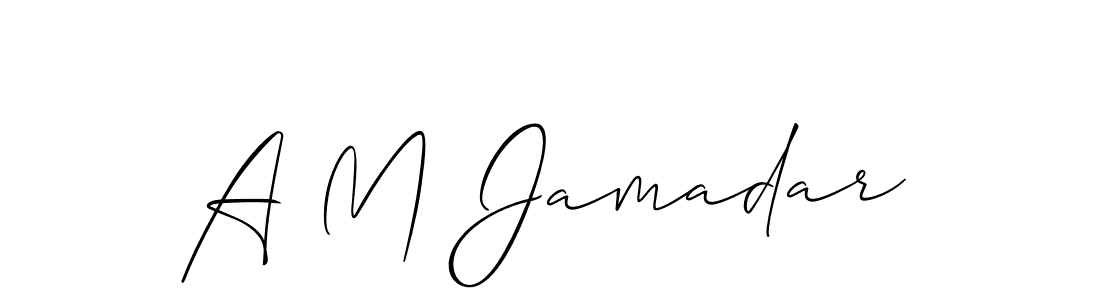 Check out images of Autograph of A M Jamadar name. Actor A M Jamadar Signature Style. Allison_Script is a professional sign style online. A M Jamadar signature style 2 images and pictures png