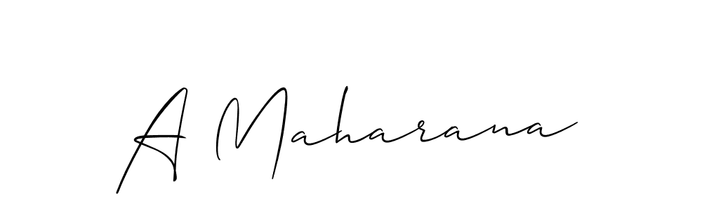 Make a short A Maharana signature style. Manage your documents anywhere anytime using Allison_Script. Create and add eSignatures, submit forms, share and send files easily. A Maharana signature style 2 images and pictures png