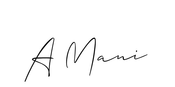 You can use this online signature creator to create a handwritten signature for the name A Mani. This is the best online autograph maker. A Mani signature style 2 images and pictures png