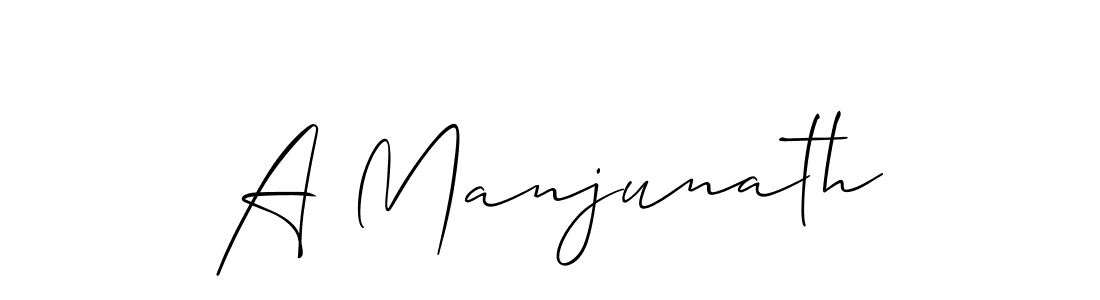 Make a short A Manjunath signature style. Manage your documents anywhere anytime using Allison_Script. Create and add eSignatures, submit forms, share and send files easily. A Manjunath signature style 2 images and pictures png