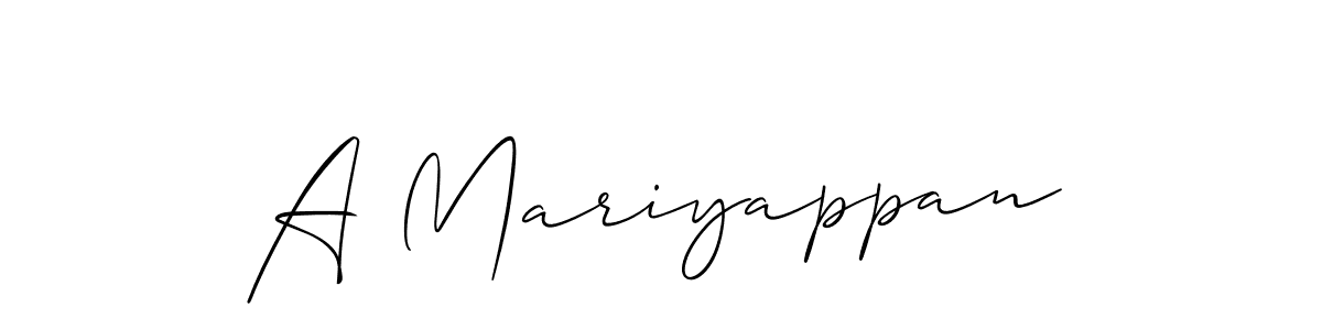 You can use this online signature creator to create a handwritten signature for the name A Mariyappan. This is the best online autograph maker. A Mariyappan signature style 2 images and pictures png