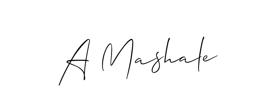 Best and Professional Signature Style for A Mashale. Allison_Script Best Signature Style Collection. A Mashale signature style 2 images and pictures png