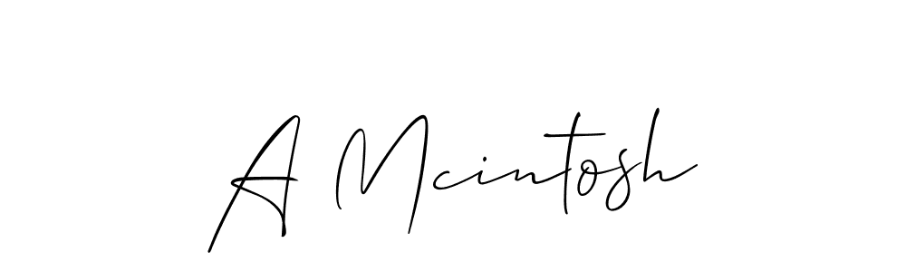 Make a beautiful signature design for name A Mcintosh. Use this online signature maker to create a handwritten signature for free. A Mcintosh signature style 2 images and pictures png