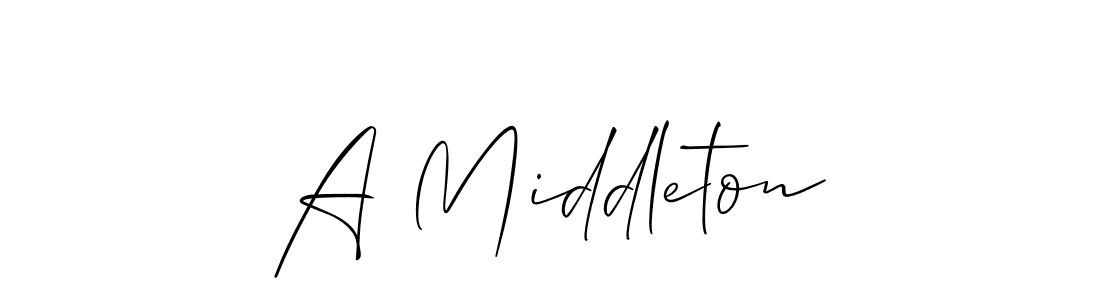 Check out images of Autograph of A Middleton name. Actor A Middleton Signature Style. Allison_Script is a professional sign style online. A Middleton signature style 2 images and pictures png