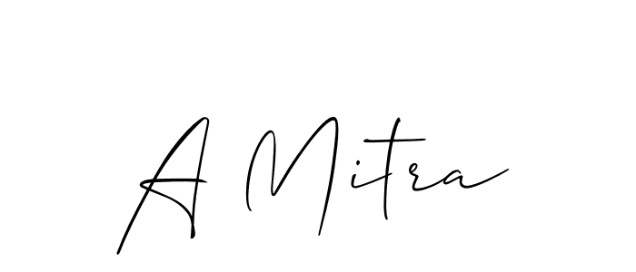 if you are searching for the best signature style for your name A Mitra. so please give up your signature search. here we have designed multiple signature styles  using Allison_Script. A Mitra signature style 2 images and pictures png