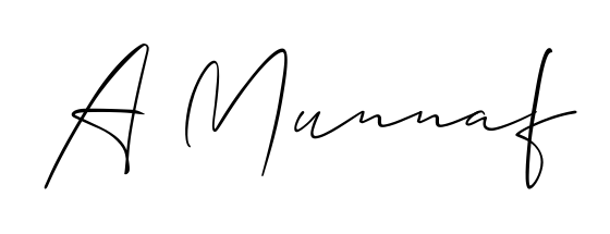 Make a short A Munnaf signature style. Manage your documents anywhere anytime using Allison_Script. Create and add eSignatures, submit forms, share and send files easily. A Munnaf signature style 2 images and pictures png