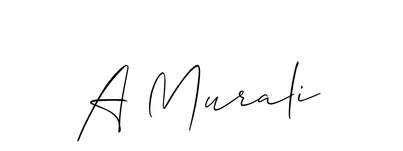 This is the best signature style for the A Murali name. Also you like these signature font (Allison_Script). Mix name signature. A Murali signature style 2 images and pictures png