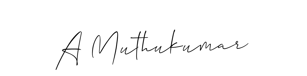 Also we have A Muthukumar name is the best signature style. Create professional handwritten signature collection using Allison_Script autograph style. A Muthukumar signature style 2 images and pictures png