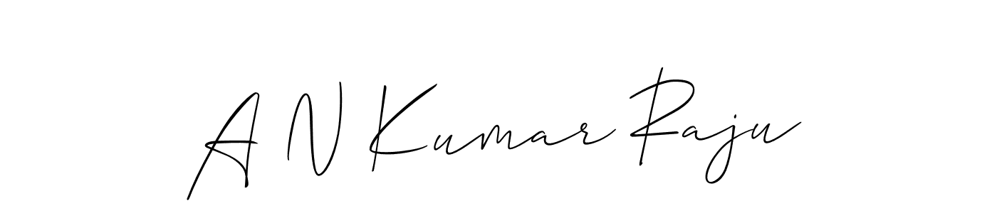 Make a short A N Kumar Raju signature style. Manage your documents anywhere anytime using Allison_Script. Create and add eSignatures, submit forms, share and send files easily. A N Kumar Raju signature style 2 images and pictures png