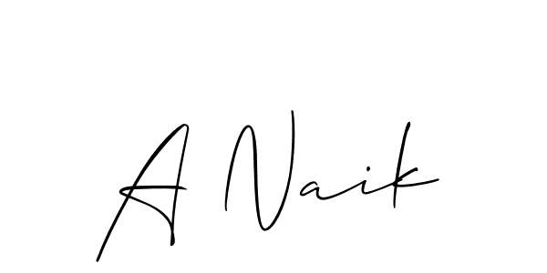 Once you've used our free online signature maker to create your best signature Allison_Script style, it's time to enjoy all of the benefits that A Naik name signing documents. A Naik signature style 2 images and pictures png