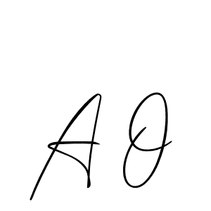 Design your own signature with our free online signature maker. With this signature software, you can create a handwritten (Allison_Script) signature for name A O. A O signature style 2 images and pictures png