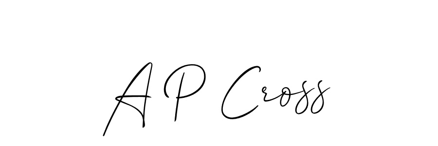 Make a beautiful signature design for name A P Cross. Use this online signature maker to create a handwritten signature for free. A P Cross signature style 2 images and pictures png