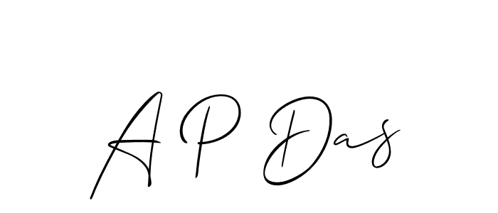 You can use this online signature creator to create a handwritten signature for the name A P Das. This is the best online autograph maker. A P Das signature style 2 images and pictures png