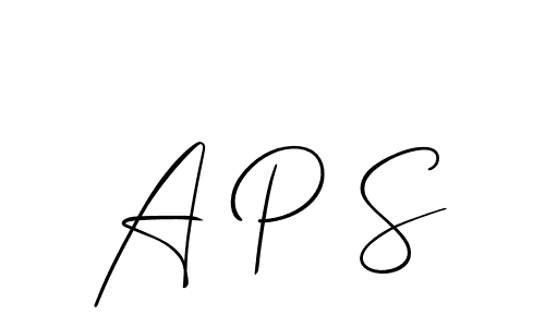 Make a short A P S signature style. Manage your documents anywhere anytime using Allison_Script. Create and add eSignatures, submit forms, share and send files easily. A P S signature style 2 images and pictures png