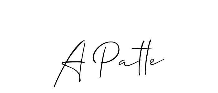 This is the best signature style for the A Patle name. Also you like these signature font (Allison_Script). Mix name signature. A Patle signature style 2 images and pictures png