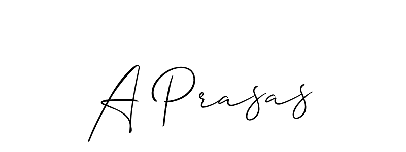 You can use this online signature creator to create a handwritten signature for the name A Prasas. This is the best online autograph maker. A Prasas signature style 2 images and pictures png