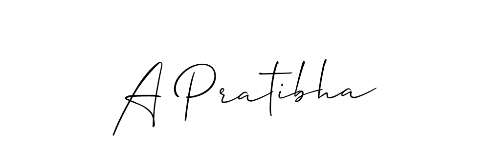 Once you've used our free online signature maker to create your best signature Allison_Script style, it's time to enjoy all of the benefits that A Pratibha name signing documents. A Pratibha signature style 2 images and pictures png
