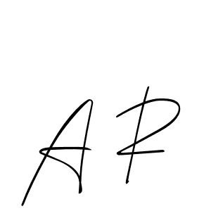 Use a signature maker to create a handwritten signature online. With this signature software, you can design (Allison_Script) your own signature for name A R. A R signature style 2 images and pictures png