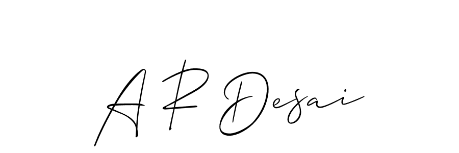 Here are the top 10 professional signature styles for the name A R Desai. These are the best autograph styles you can use for your name. A R Desai signature style 2 images and pictures png