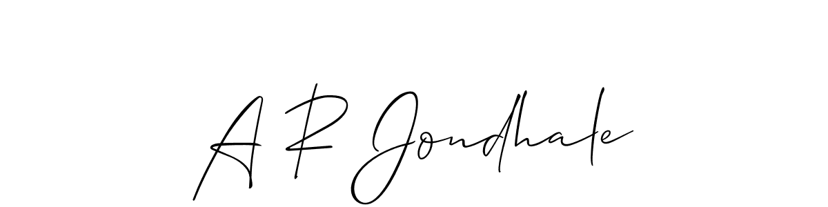 Check out images of Autograph of A R Jondhale name. Actor A R Jondhale Signature Style. Allison_Script is a professional sign style online. A R Jondhale signature style 2 images and pictures png