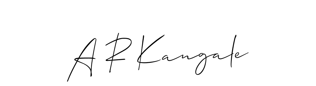 Once you've used our free online signature maker to create your best signature Allison_Script style, it's time to enjoy all of the benefits that A R Kangale name signing documents. A R Kangale signature style 2 images and pictures png