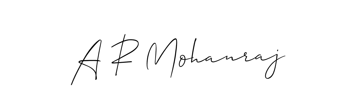 Once you've used our free online signature maker to create your best signature Allison_Script style, it's time to enjoy all of the benefits that A R Mohanraj name signing documents. A R Mohanraj signature style 2 images and pictures png